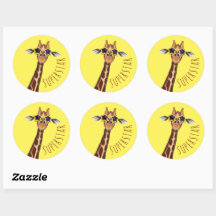 SUPERSTAR STICKER - GIRAFFE