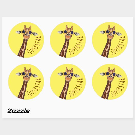 SUPERSTAR STICKER - GIRAFFE (Vel)