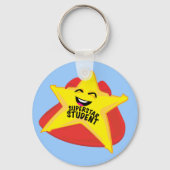 superstar student grappige sleutelhanger (Voorkant)