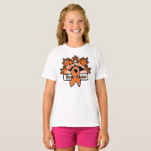 Superstar Survivor Aangepaste naam Leukemie T-shirt (Voorkant volledig)