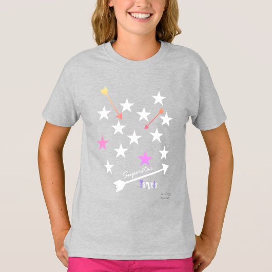 Superstar Targets Arrows Funky T-Shirt (Voorkant)
