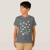 Superstar Targets Stars Arrows Funky T-shirt (Voorkant volledig)
