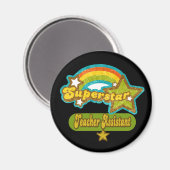 Superstar Teacher Assistant Magneet (Voorkant / Achterkant)