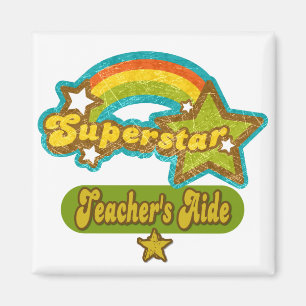 Superstar Teacher's Aide Magneet