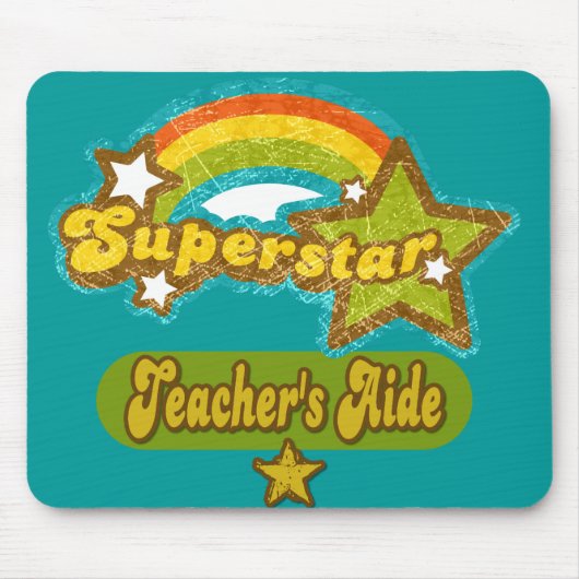 Superstar Teacher's Aide Muismat (Voorkant)