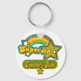 Superstar Teacher's Aide Sleutelhanger