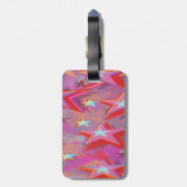 Superstar Three Dimensional Design Bagagelabel (Achterkant verticaal)