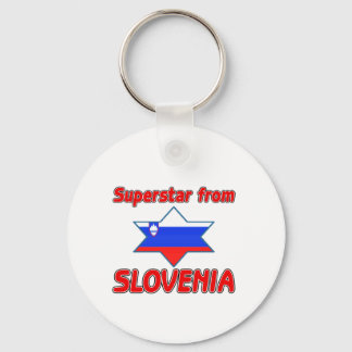 Superstar uit Slovenië Sleutelhanger