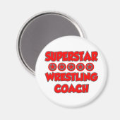 Superstar worstelcoach magneet (Voorkant / Achterkant)