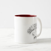 SuperStarMUG Tweekleurige Koffiemok (Voorkant rechts)