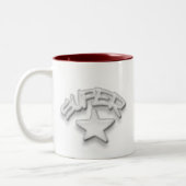 SuperStarMUG Tweekleurige Koffiemok (Links)