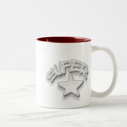 SuperStarMUG Tweekleurige Koffiemok (Rechts)
