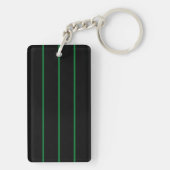 Superster Cartoon Monogram Geel Groen Sleutelhanger (achterkant)