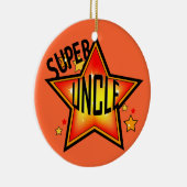 Superster-kerstversiering Keramisch Ornament (Rechts)
