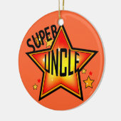 Superster-kerstversiering Keramisch Ornament (Links)