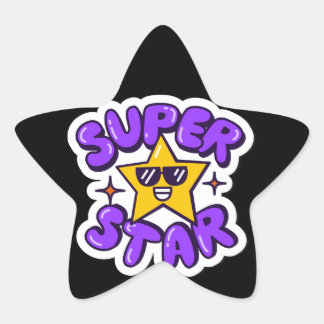 superster ster sticker