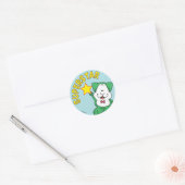 Superster-Sticker Ronde Sticker (Envelop)