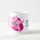 superster tandarts aanpasbare mok! koffiemok (Voorkant links)