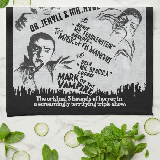 Supersterren van Shock Towel Theedoek (Gevouwen)