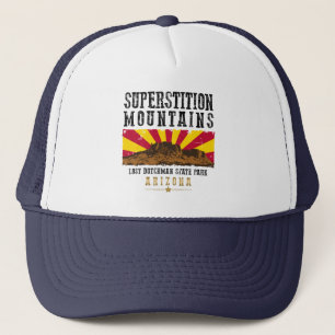 SUPERSTIEK MOUNTAINS ARIZONA TRUCKER HAT PET
