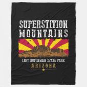 SUPERSTIESMOUNTAINEN ARIZONA FLEECE DEKEN (Voorkant)