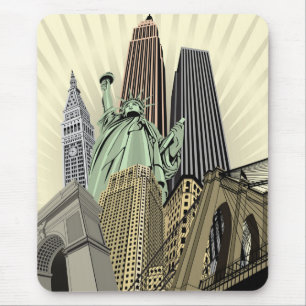 Superstijlvolle Cityscape NYC Muismat