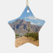 Superstitiergebergte - Panoramisch Keramisch Ornament (Rechts)