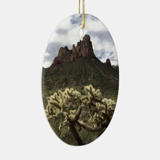 Superstitiergebergten Keramisch Ornament (Rechts)