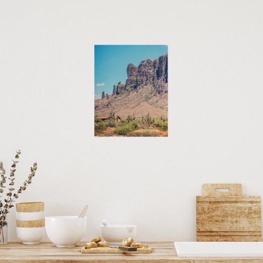 Superstitiergebergten Poster (Keuken)