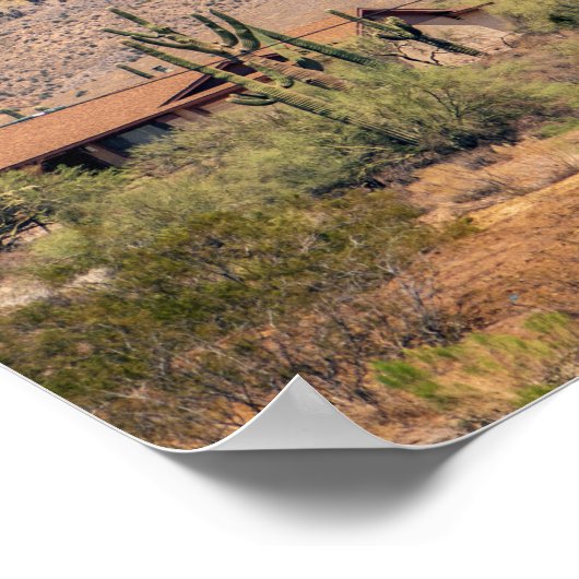 Superstitiergebergten Poster (Hoek)