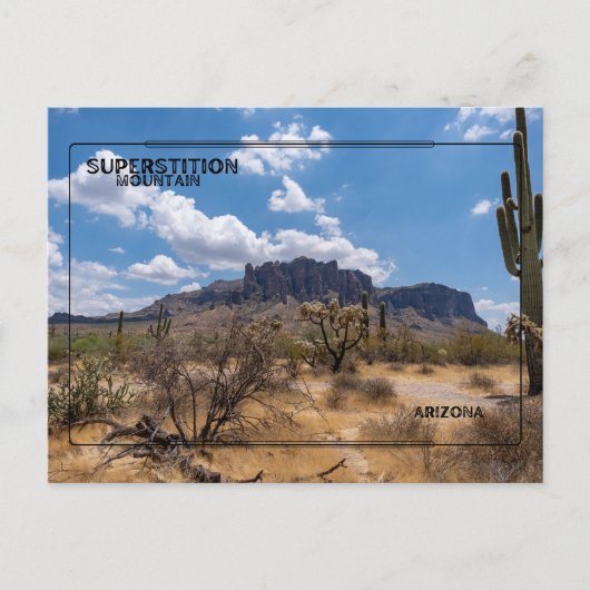 Superstitigebergte Briefkaart (Voorkant)
