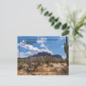 Superstition Mountain Briefkaart (Staand voorkant)