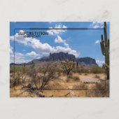Superstition Mountain Briefkaart (Voorkant)