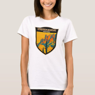 Superstition Mountains Arizona  T-shirt