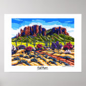 Superstition Mountains Majesty Poster (Voorkant)