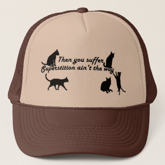 Superstition-Stevie Ray Trucker Pet (Voorkant)