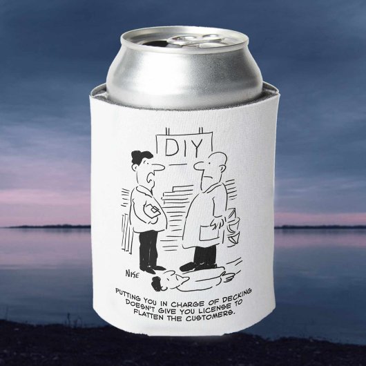 Superstore Retail Winkel Worker and Shop Manager Blikjeskoeler