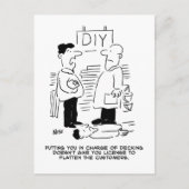 Superstore Retail Winkel Worker and Shop Manager Briefkaart (Voorkant)