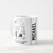 Superstore Winkelier Werknemer & Winkelmanager Gra Koffiemok (Voorkant links)