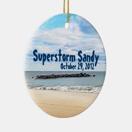 Superstorm Sandy Ornament (Rechts)