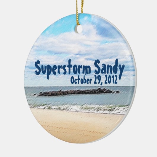Superstorm Sandy Ornament (Links)