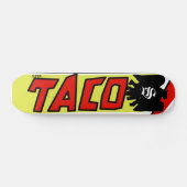 Supertaco (ontwerp van tapijt) Skateboard (Horizontaal)