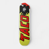 Supertaco (ontwerp van tapijt) Skateboard (Voorkant)