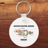 Supertaster-genen binnenin (DNA-replicatie) Sleutelhanger (Voorkant)