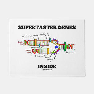 Supertaster-genen in DNA-replicatie-Humor Deurmat
