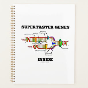 Supertaster-genen in DNA-replicatie-Humor Planner
