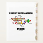 Supertaster-genen in DNA-replicatie-Humor Planner (Achterkant)