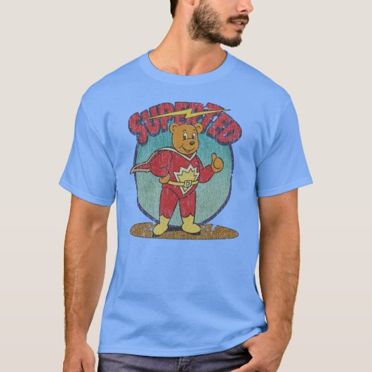 SuperTed 1982 familie jongen T-shirt (Voorkant)