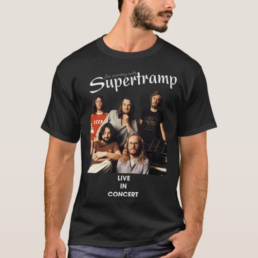 Supertramp Live in Concert T-shirt (Voorkant)