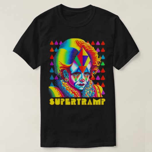 Supertramp Origineel Retro Stijl Ontwerp 1 T-shirt (Design voorkant)
